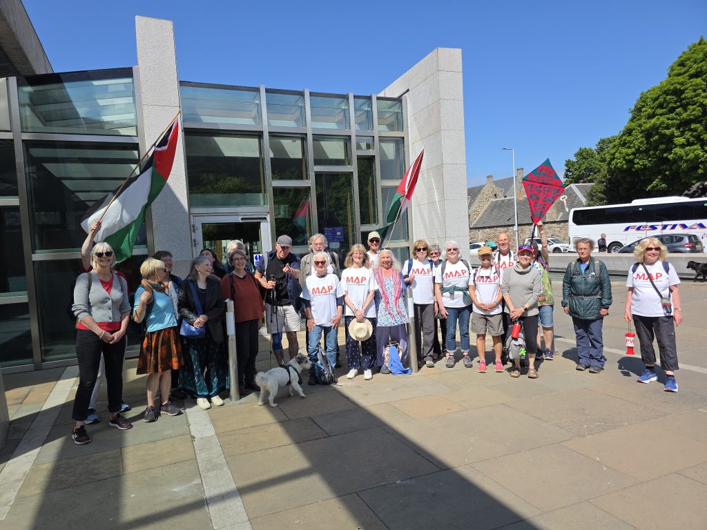 PiH with MAP fundraisers at Holyrood